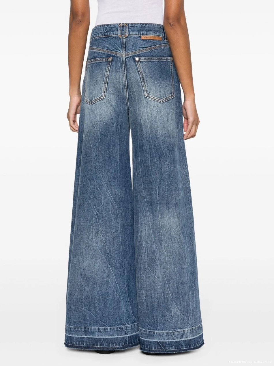 Affordable jeans Stella McCartney Women wide-leg 0705